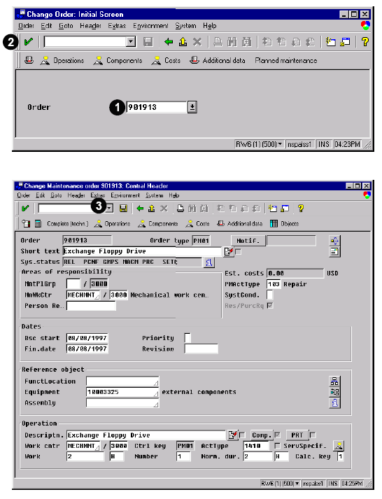 SAP ABAP Sample Program for Order Cost Element Display SAP ABAP