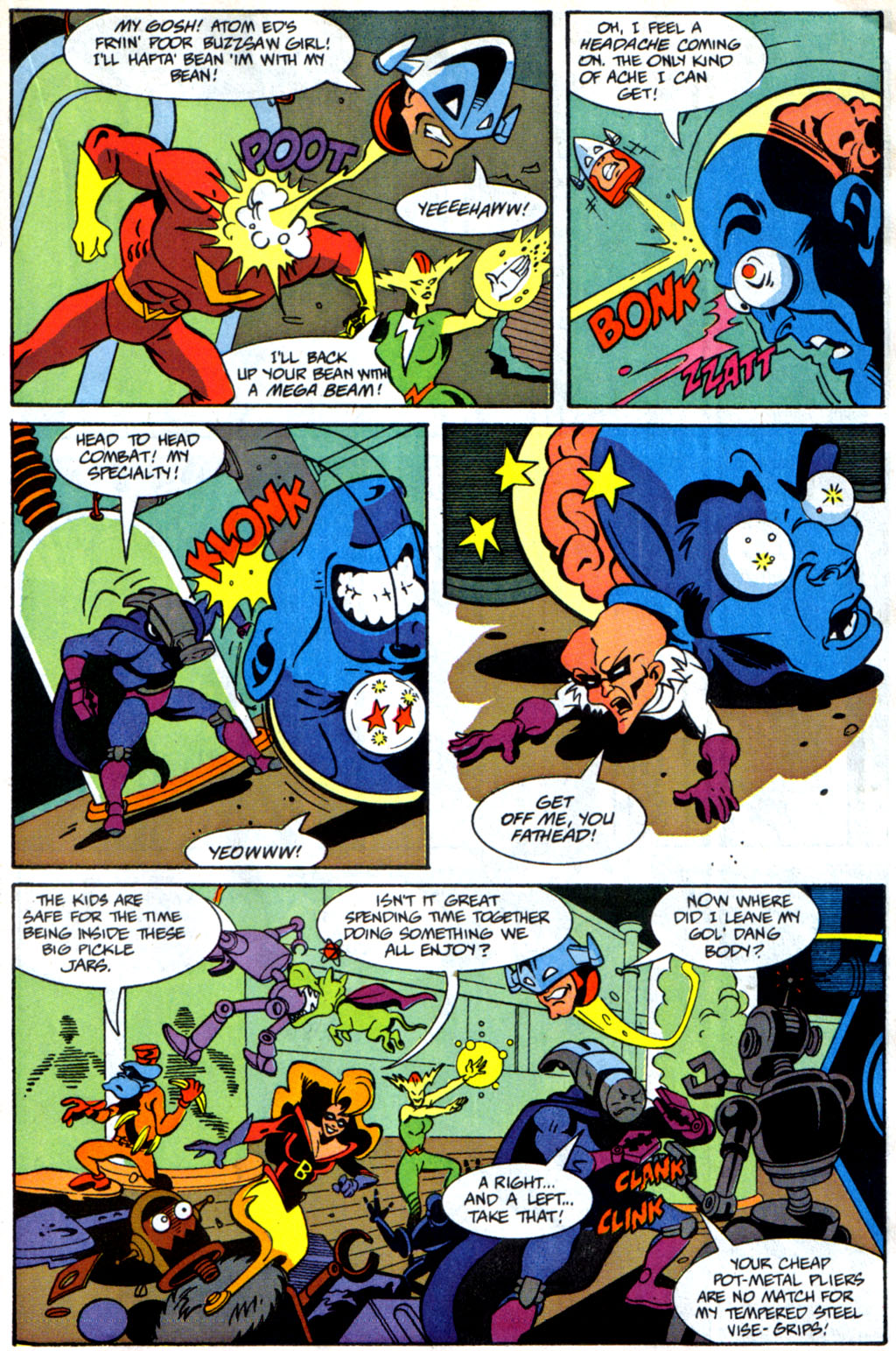 Read online Defenders of Dynatron City comic -  Issue #1 - 10