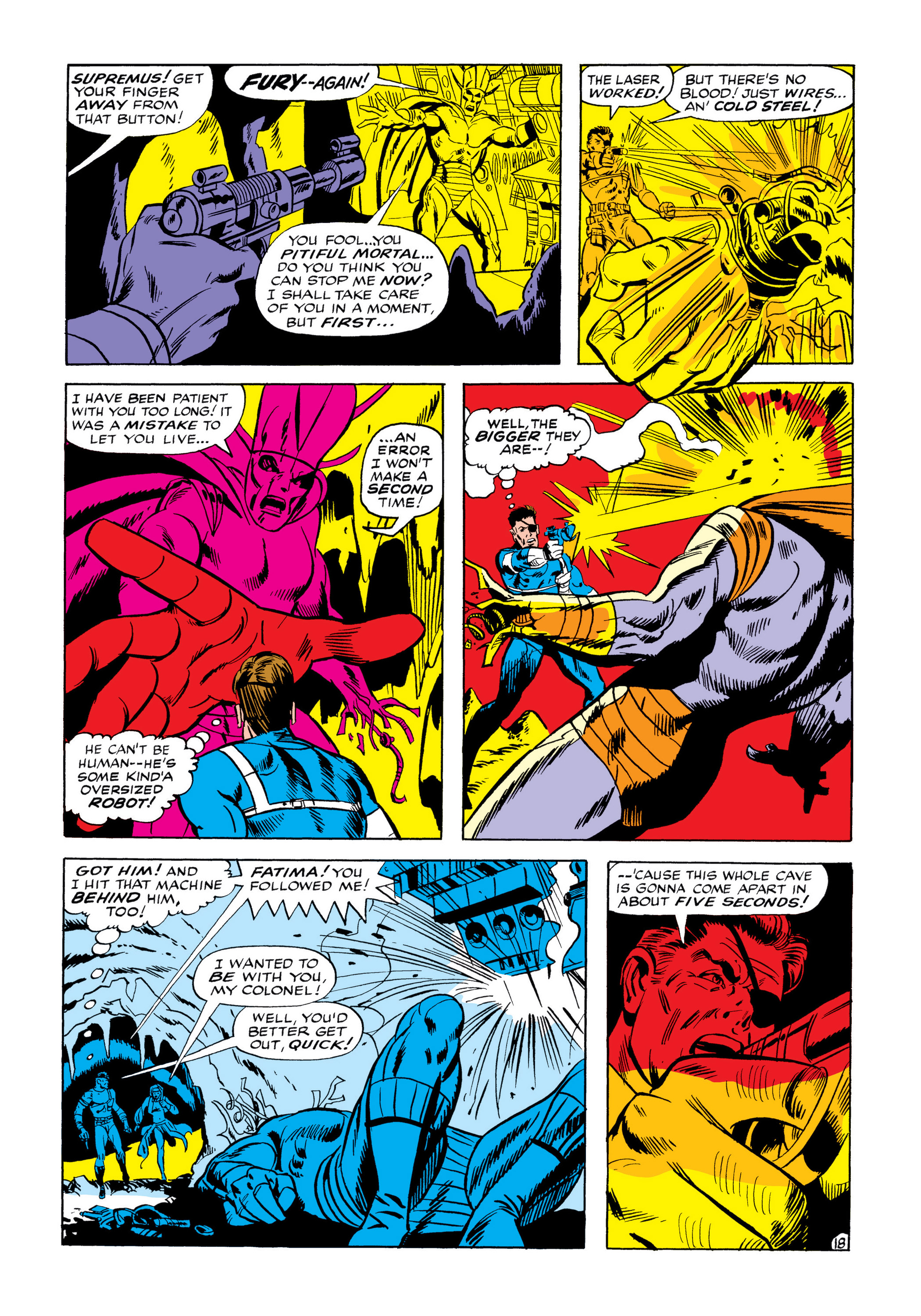 Read online Marvel Masterworks: Nick Fury, Agent of S.H.I.E.L.D. comic -  Issue # TPB 3 (Part 2) - 9