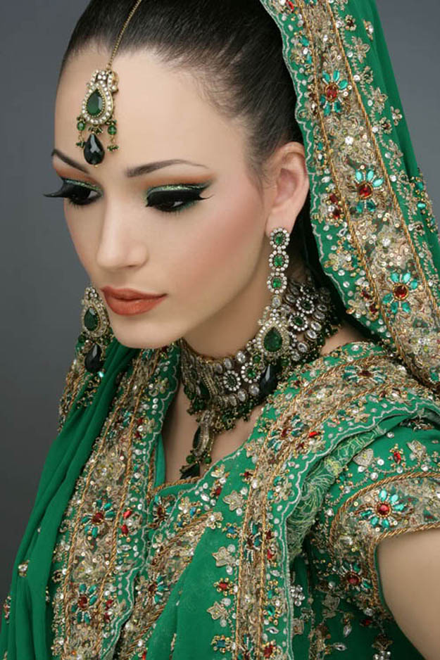 hindi makeup. indian wedding makeup.
