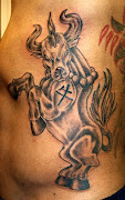 Jeremy Worst: Tattoos By Jeremy Worst script loyalty bull taurus back piece .