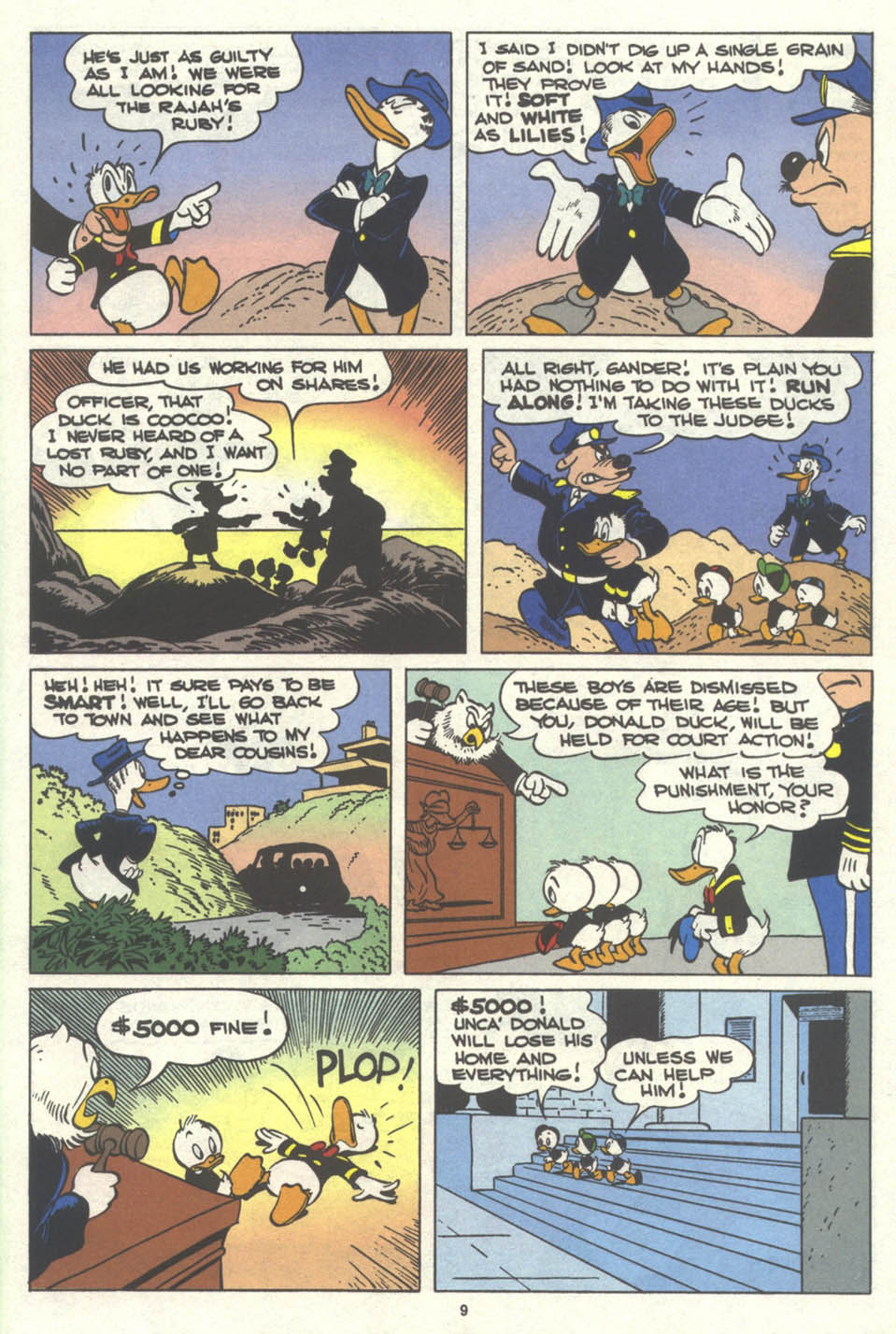 Read online Walt Disney's Comics and Stories comic -  Issue #576 - 10