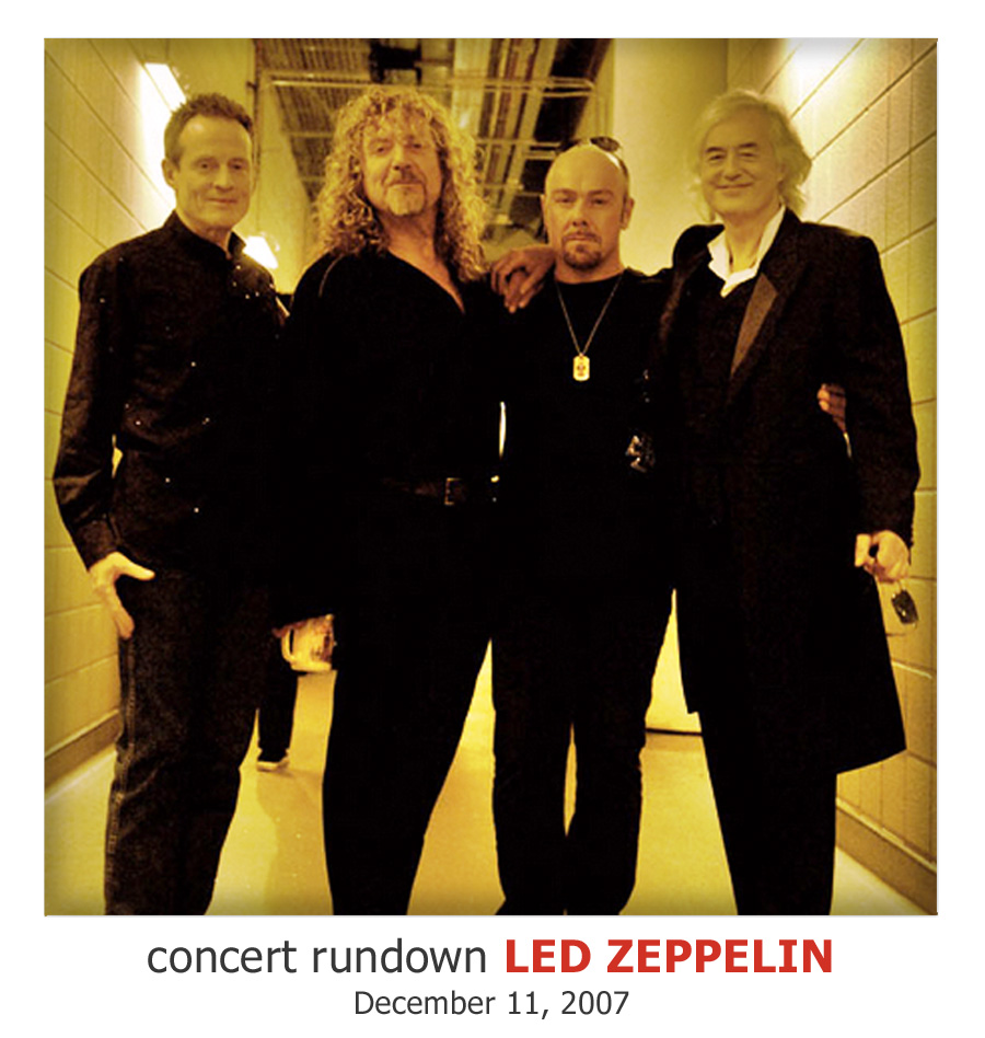 Led Zeppelin Possibile uscita del DVD della reunion alla O2 arena