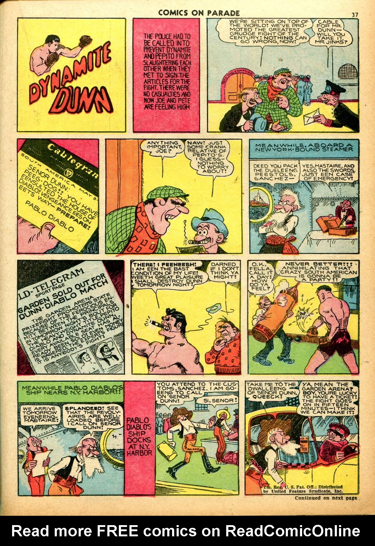 Read online Comics on Parade comic -  Issue #18 - 38