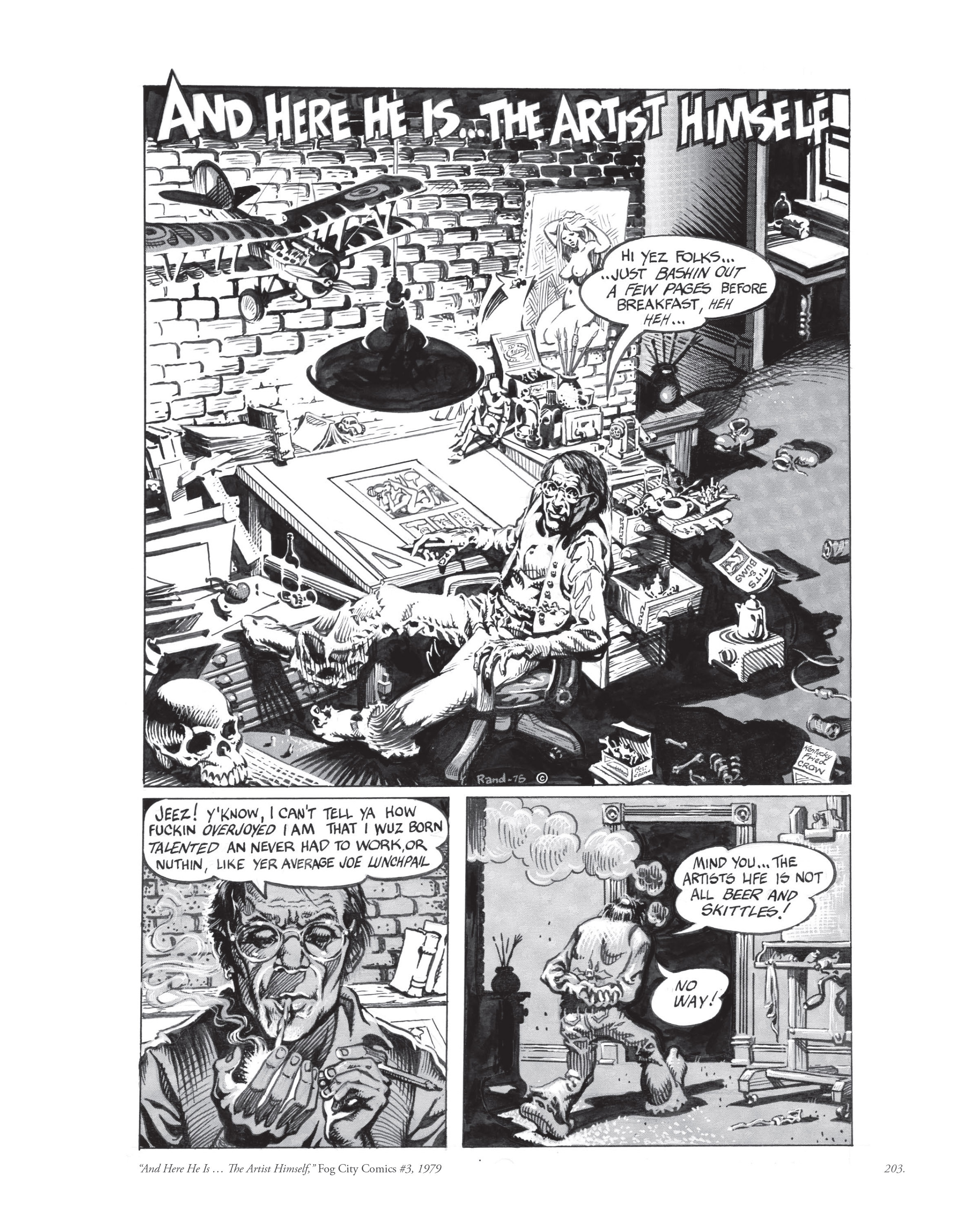 Read online The Artist Himself: A Rand Holmes Retrospective comic -  Issue # TPB (Part 3) - 1