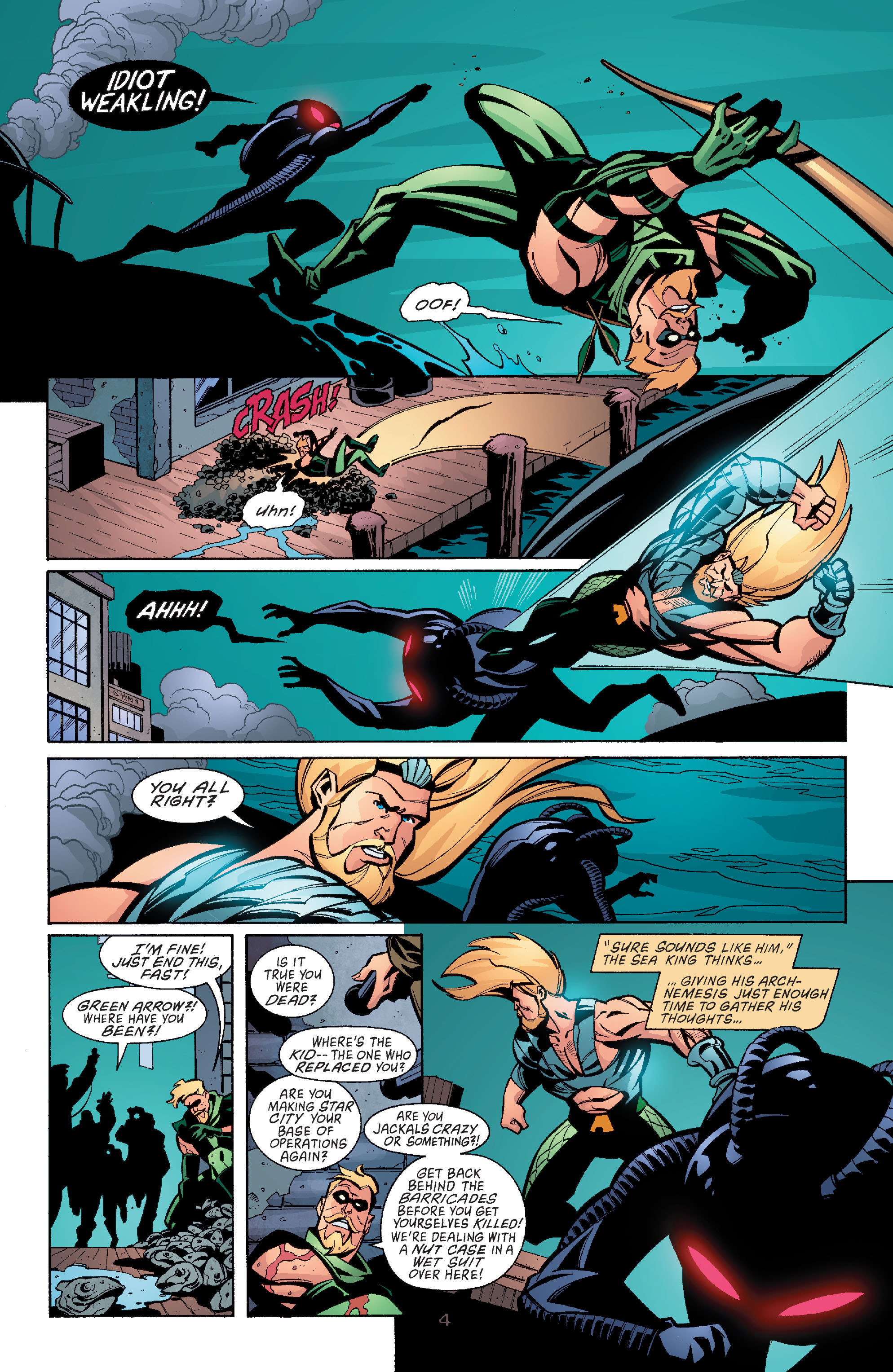 Read online Green Arrow (2001) comic -  Issue #4 - 4