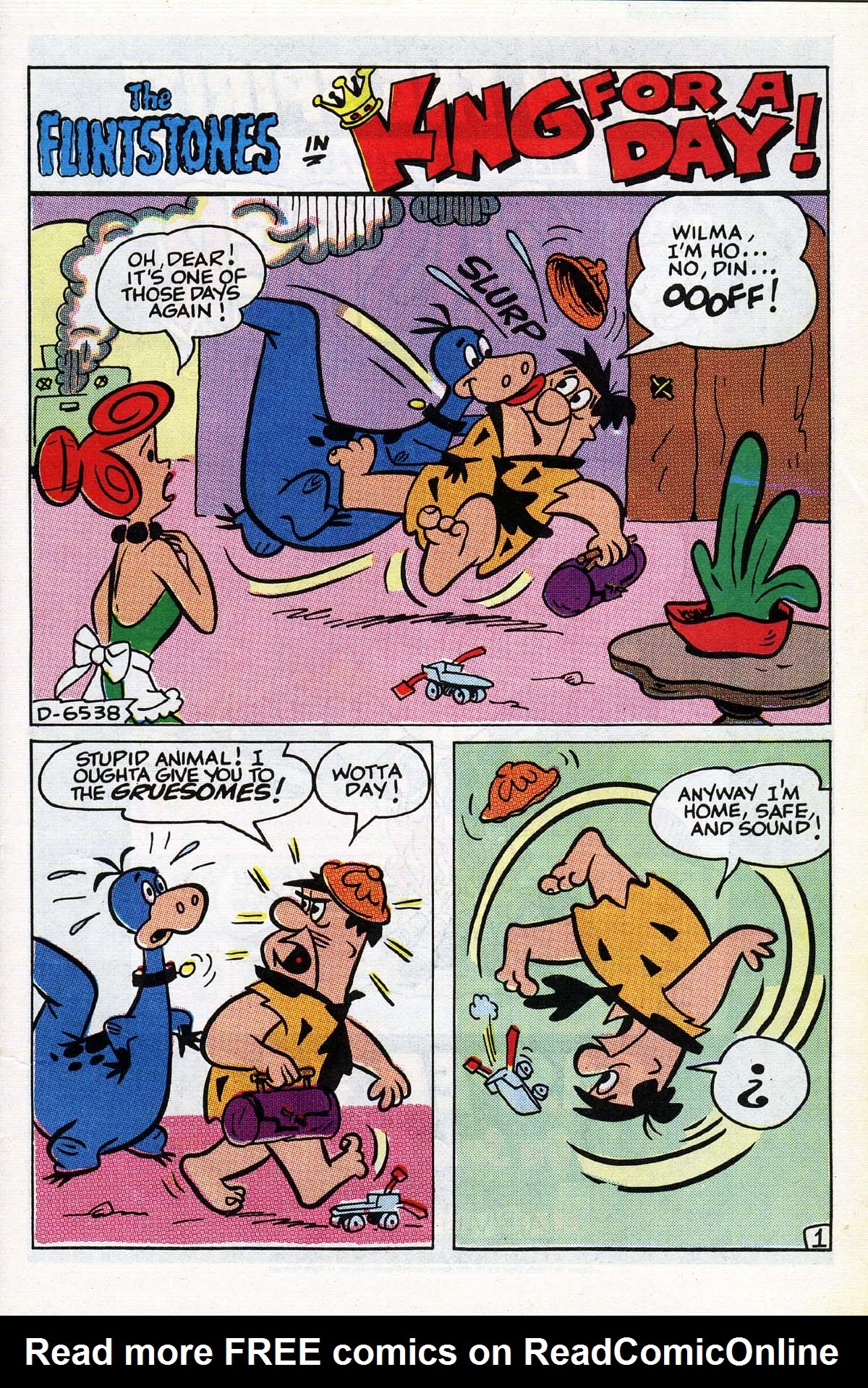 Read online The Flintstones (1992) comic -  Issue #3 - 3