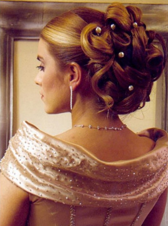 wedding elegent updo hairstyles