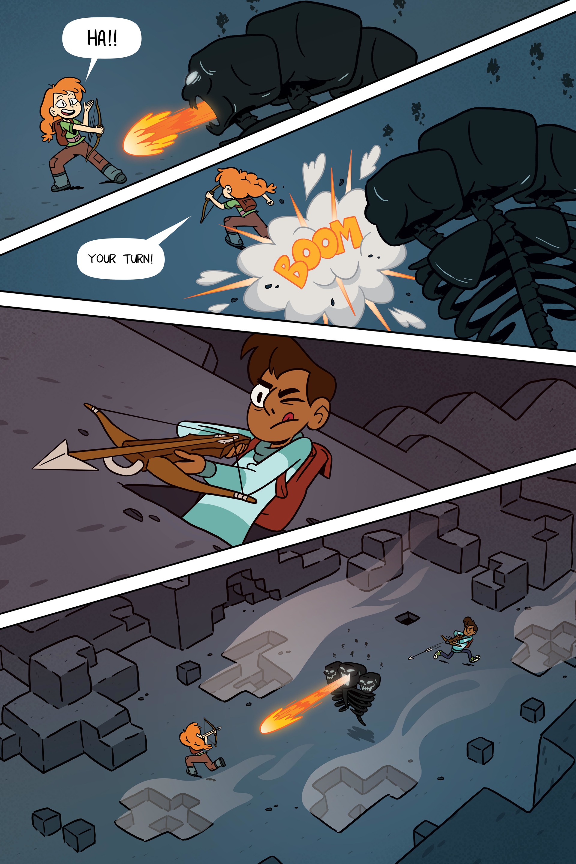 Read online Minecraft: Open World – Into the Nether comic -  Issue # TPB - 69