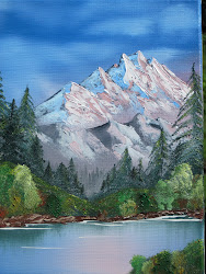 oil mountain paintings painting snow vineyard ross simple bob growing grapes mountains paint frames artwork landscape portraits nature