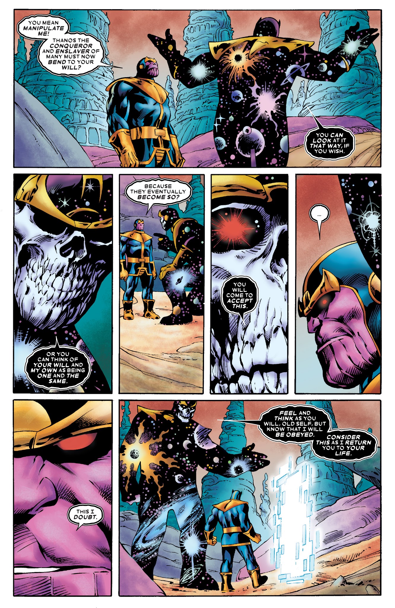 Read online Thanos: The Infinity Siblings comic -  Issue # TPB - 93
