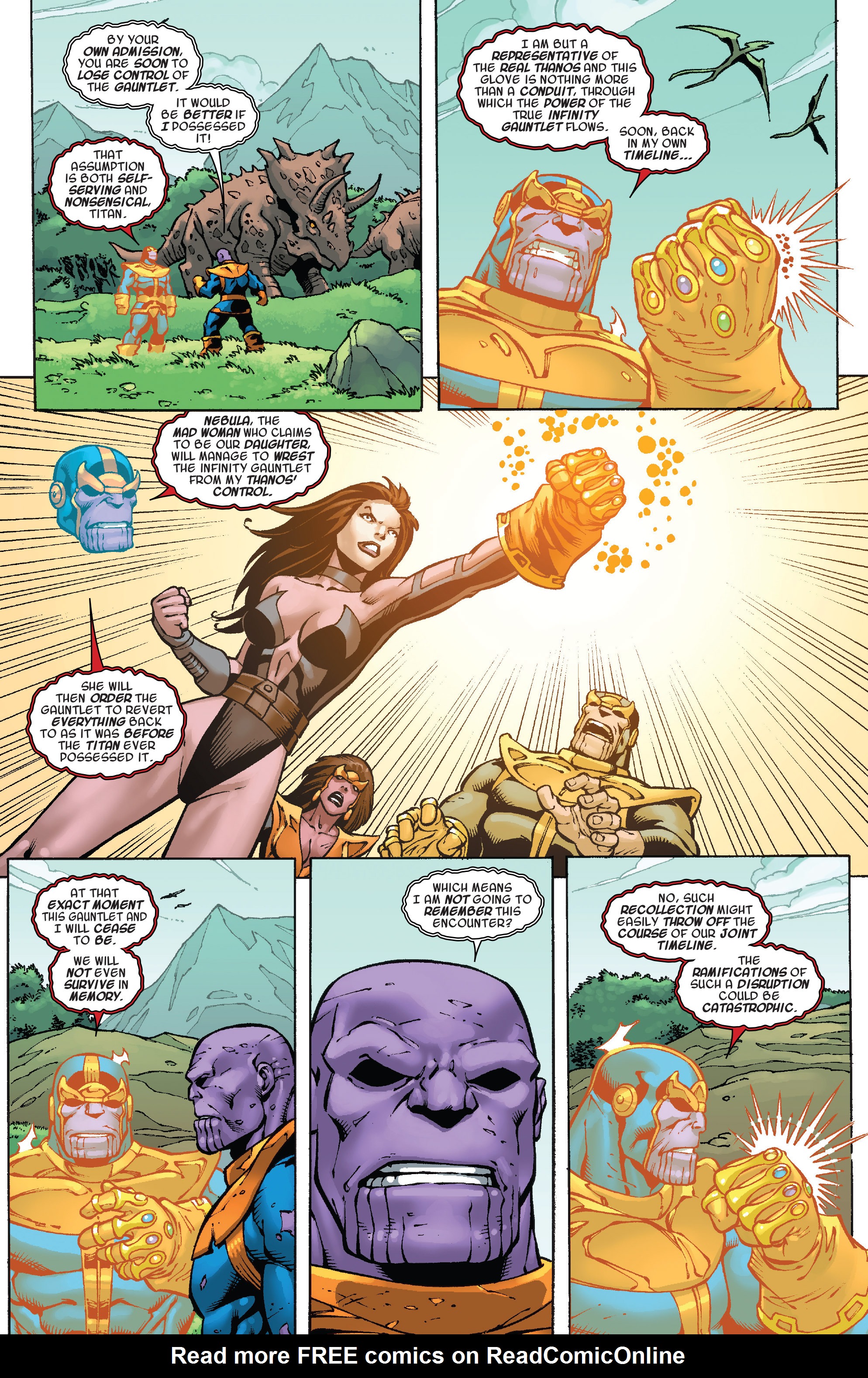 Read online Thanos: A God Up There Listening comic -  Issue # TPB - 374