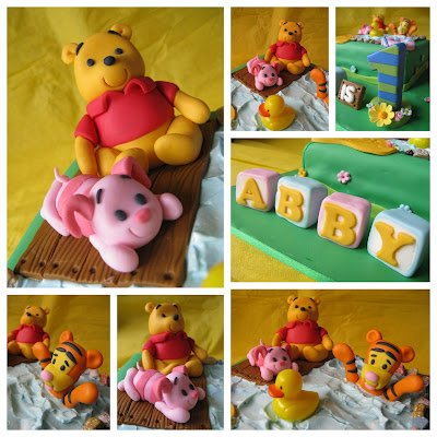Olanos: Winnie The Pooh and Friends Birthday Cake