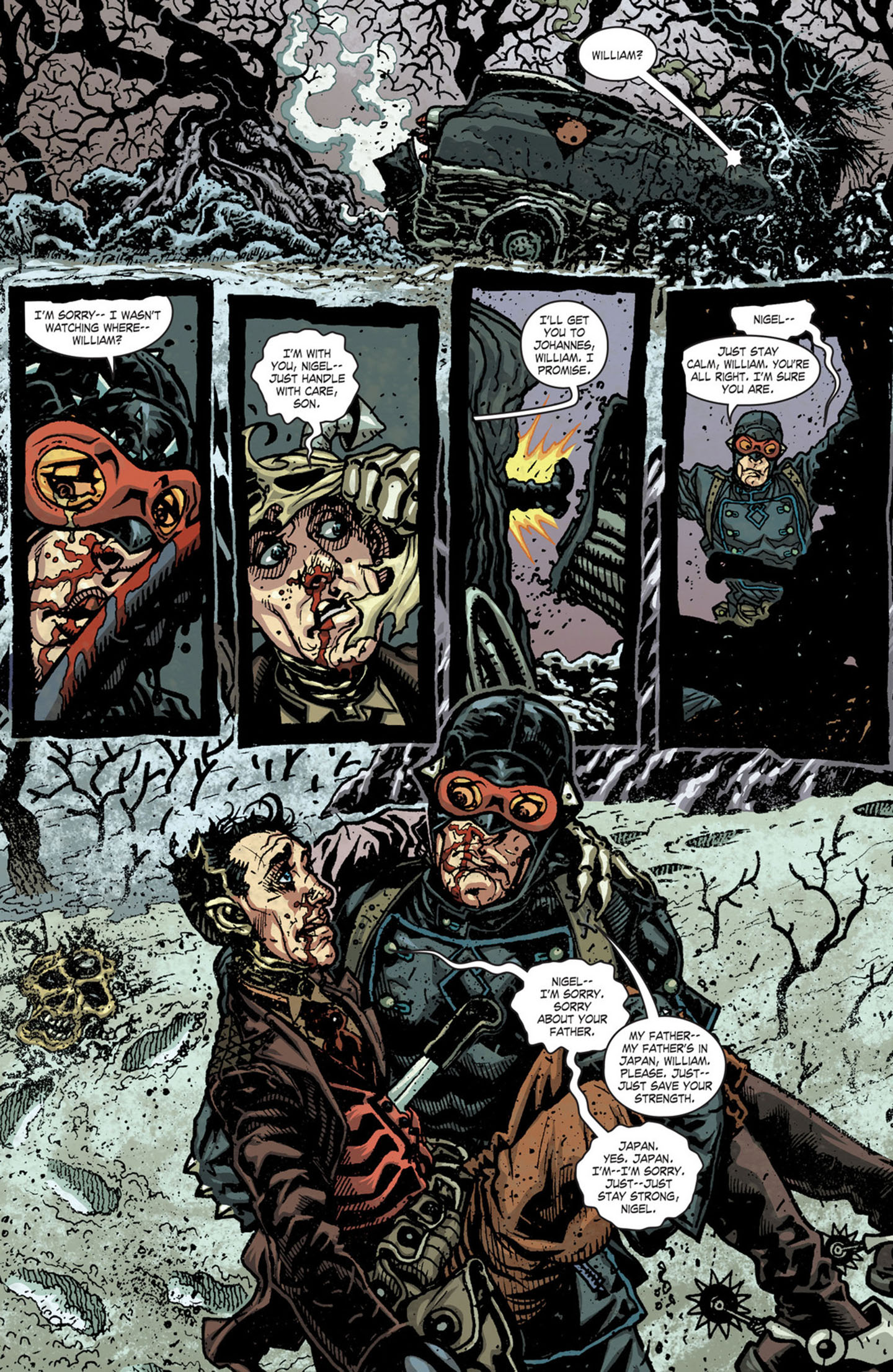 Read online JSA Liberty Files: The Whistling Skull comic -  Issue #5 - 10