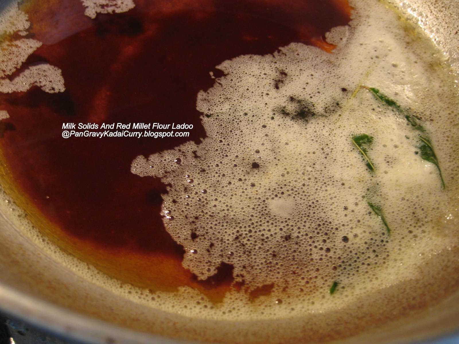 Pan Gravy Kadai Curry Milk Solids And Finger Millet Flour(Ragi) Ladoo