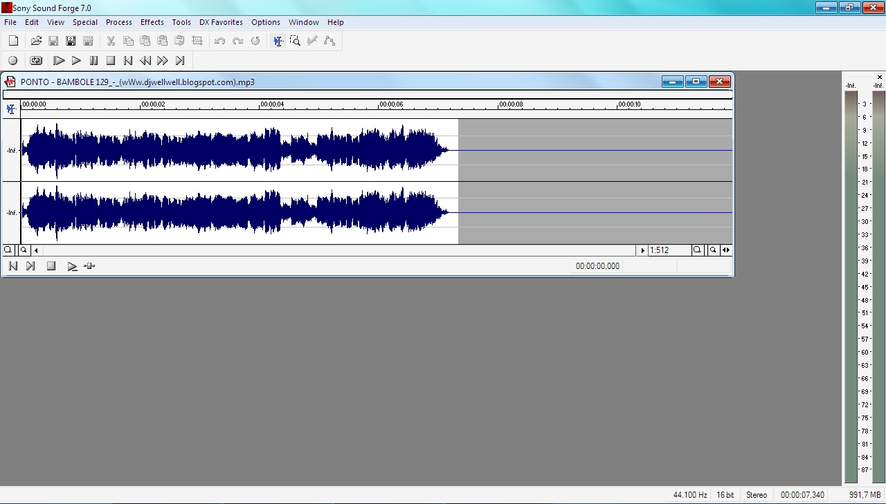 como fazer uma vinheta com o sound forge pro 11.0 como fazer uma vinheta com o sound forge pro 11.0