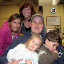 Sarah, my daughter, Amanda, sister-in-law, Tom, my son, Peyton and Tommy, my grandkids.