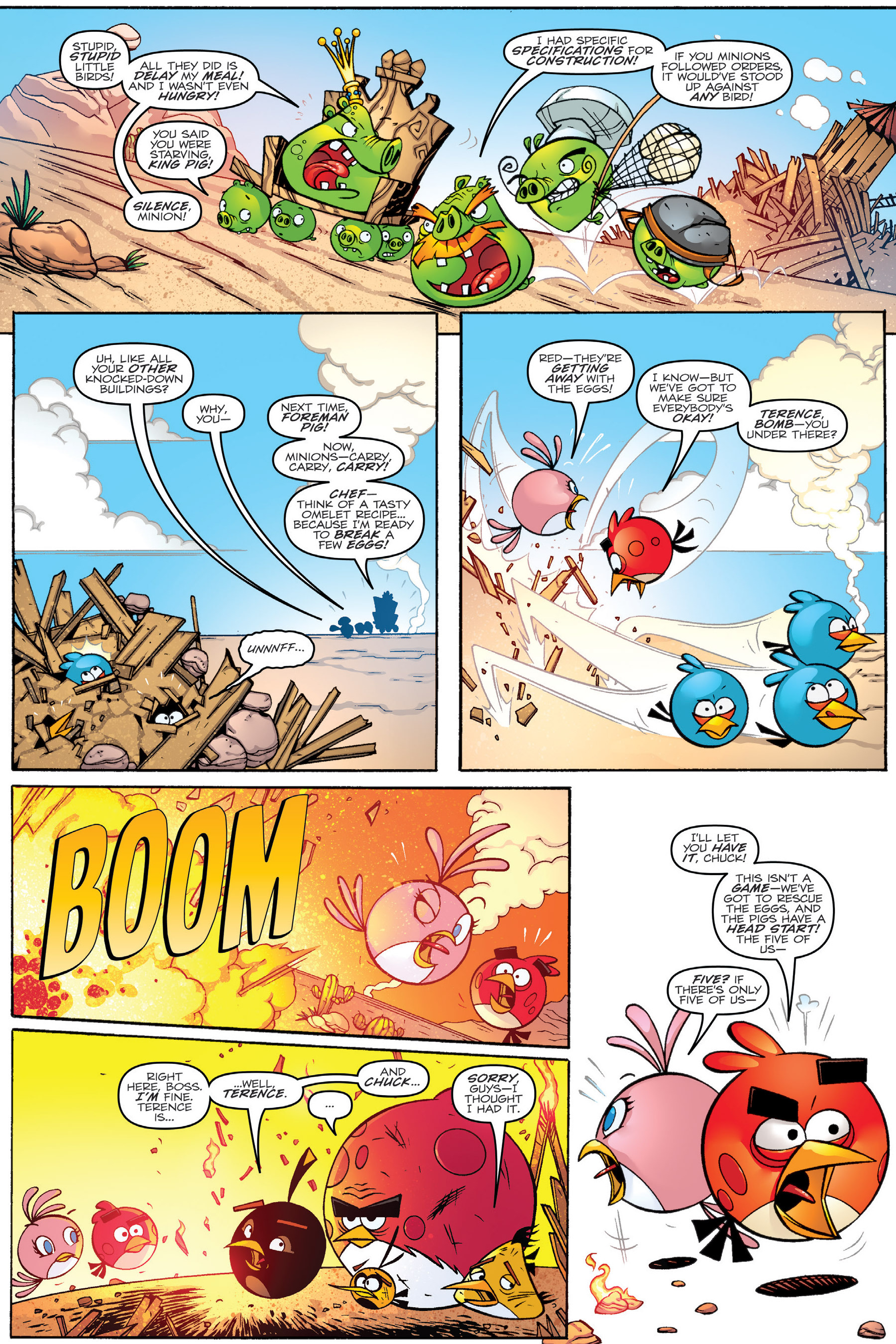 Read online Angry Birds Transformers: Age of Eggstinction comic -  Issue # Full - 13