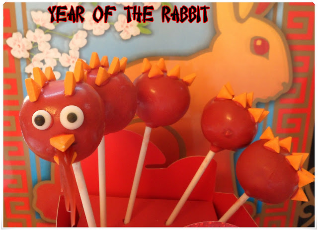 Hero Cake Pops: Year of the Rabbit