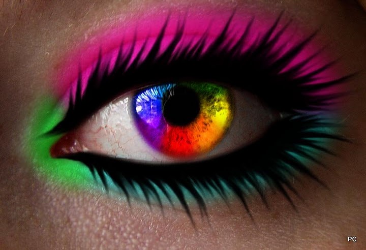 Inspiration Make Up: Digital Eye Makeup
