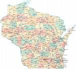 Wisconsin State Map