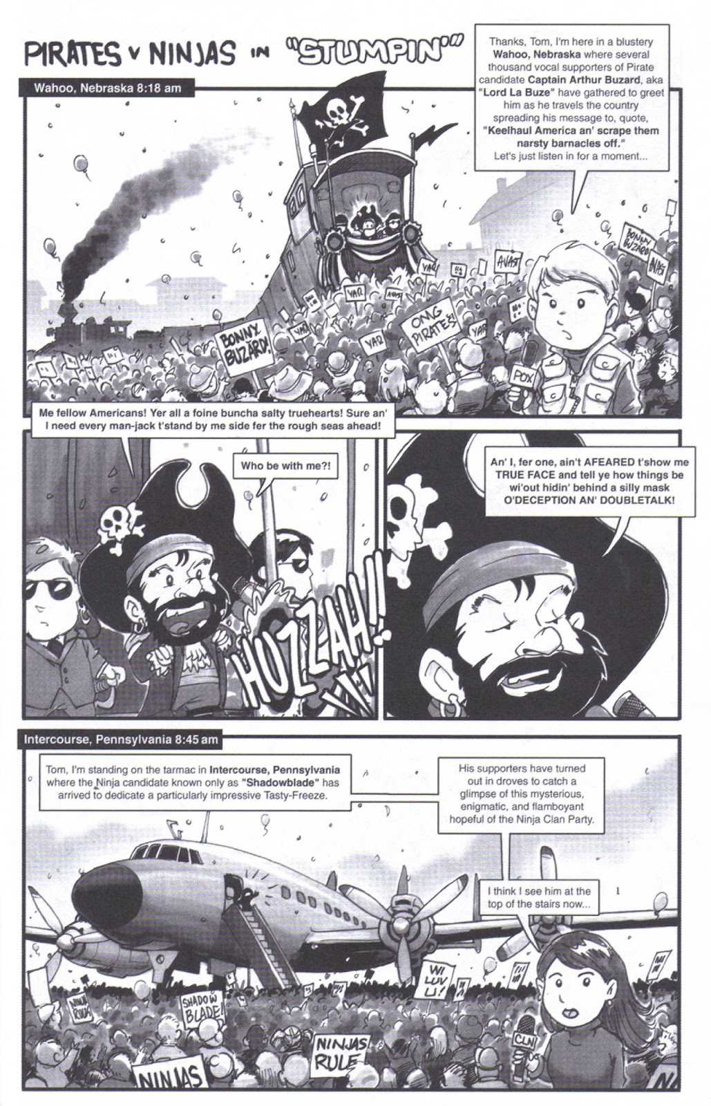 Pirates vs Ninjas: Debate in '08 issue Full - Page 3