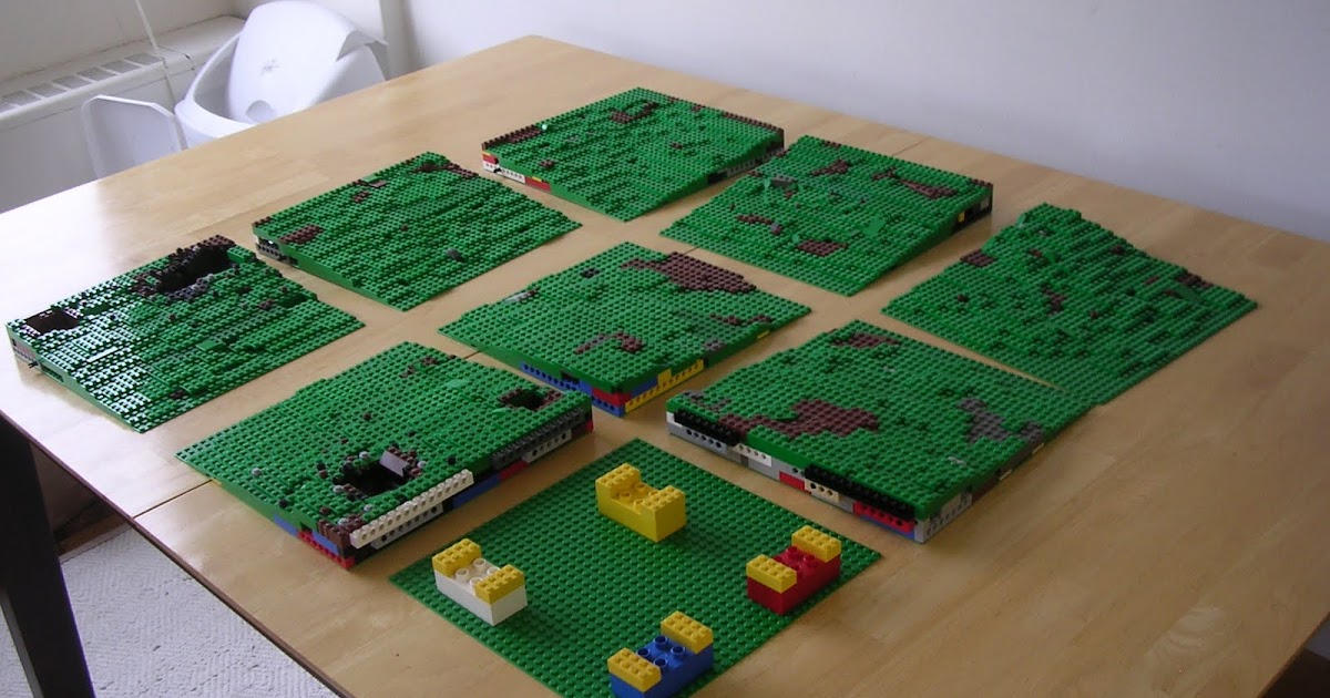 LEGO Military Models: Landscaping and Battlefields