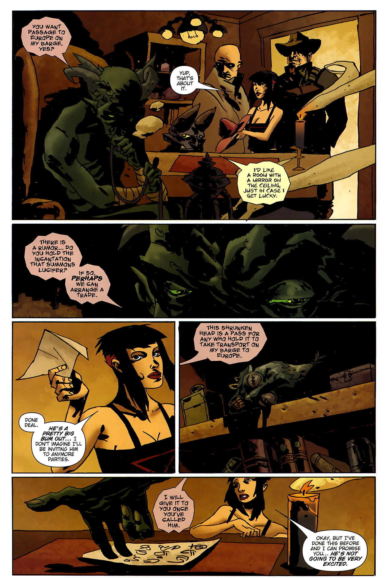 Read online Strange Girl comic -  Issue #15 - 10