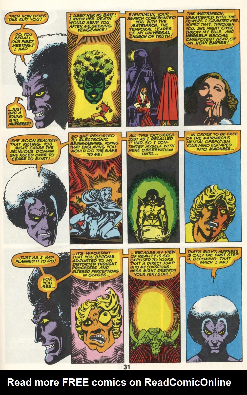Read online Warlock (1982) comic -  Issue #2 - 32