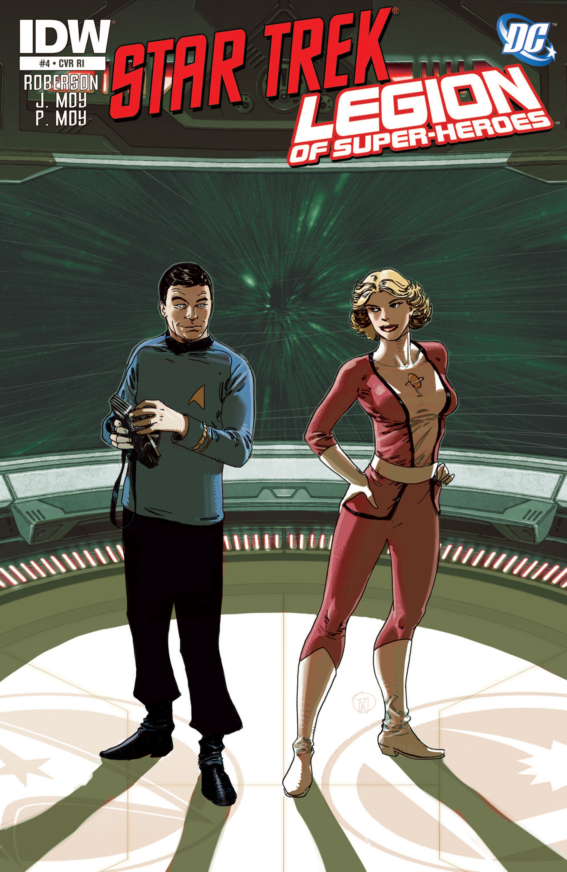 Read online Star Trek/Legion of Super-Heroes comic -  Issue #4 - 3