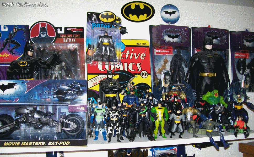 BAT - BLOG : BATMAN TOYS and COLLECTIBLES: Zack's BATMAN TOY COLLECTION On  Display!