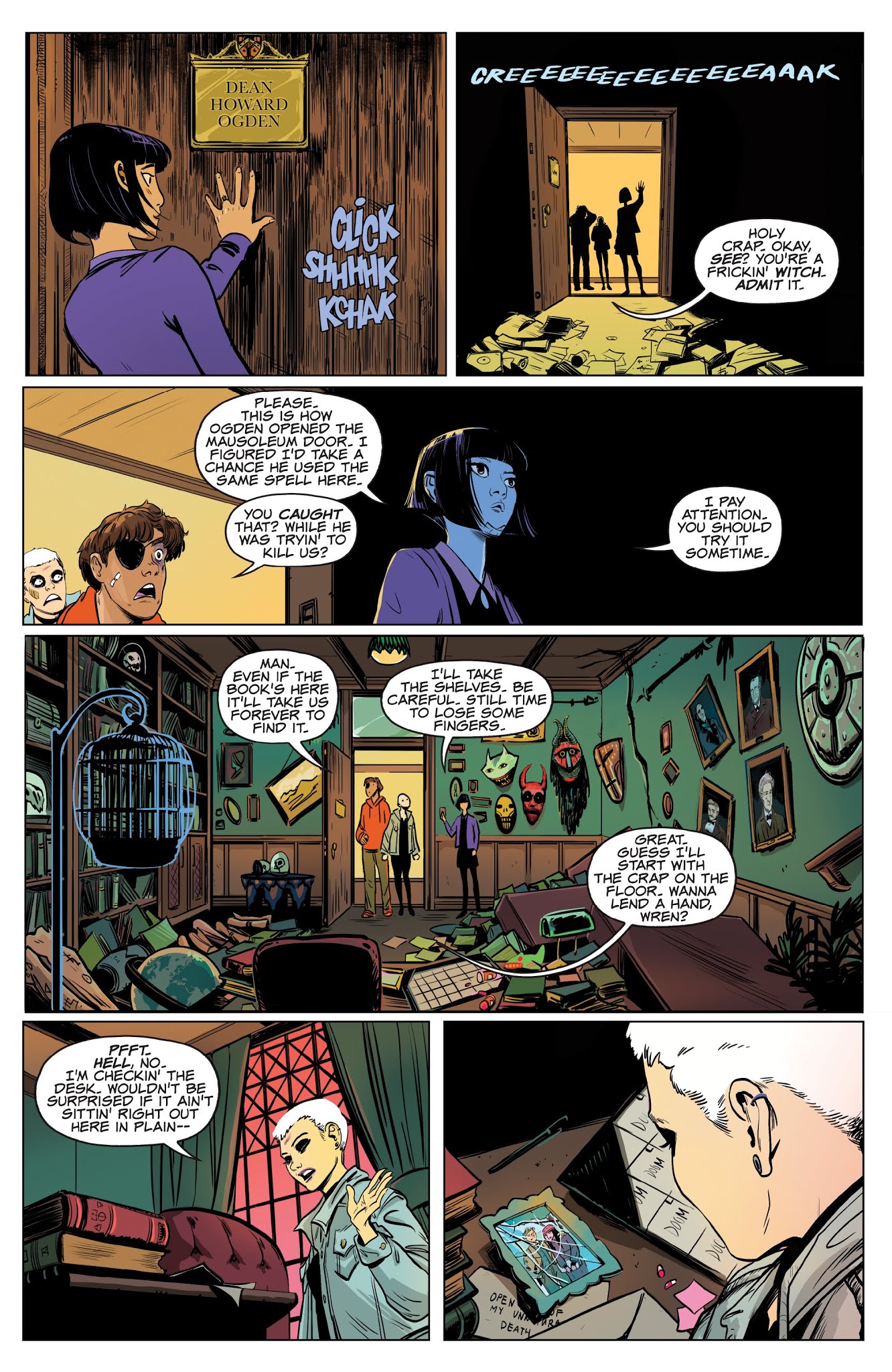 Read online Blackwood comic -  Issue #4 - 7