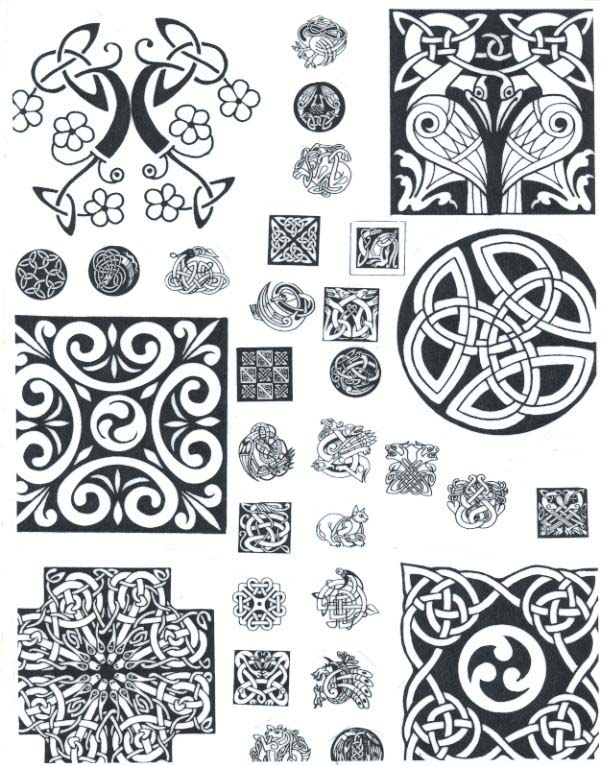 LuckyFish Art - Celtic Tattoo Patterns by Pat Fish