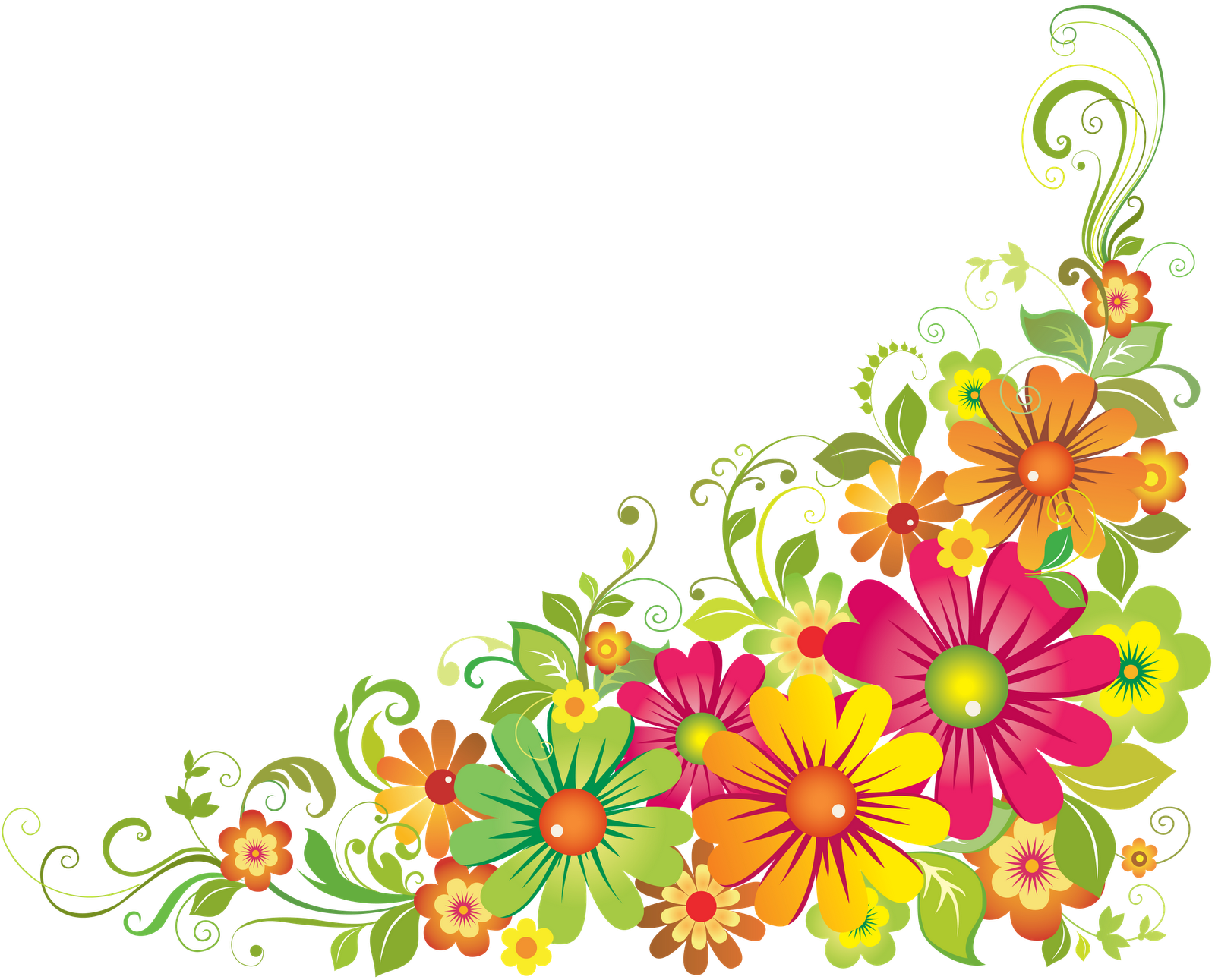 clipart image floral border design - photo #4