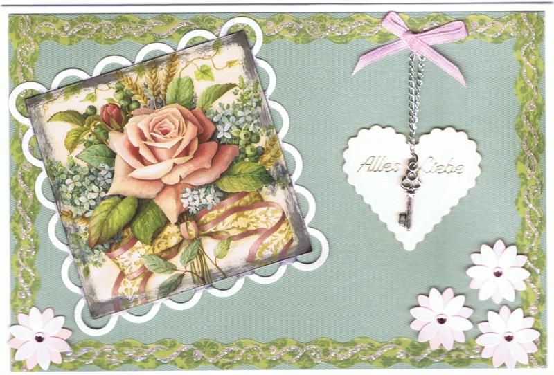 Jenny - Kreativ: Rosen - Karte Jenny - Kreativ: Rosen - Karte