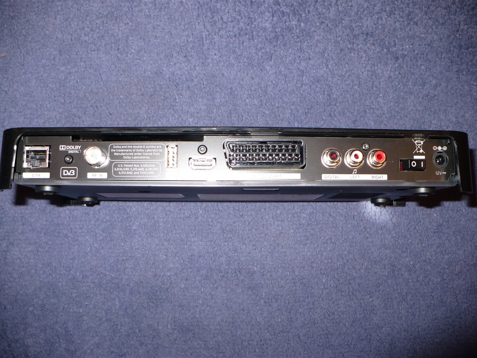 RealTest conections on new hd receiver from UPC