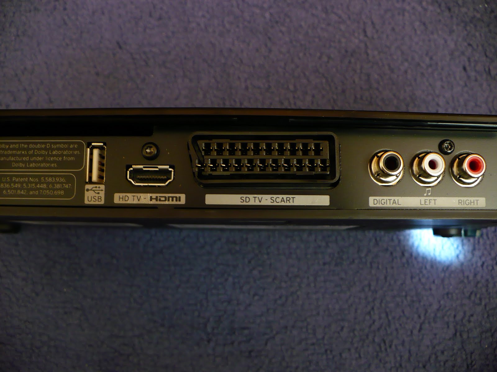 RealTest conections on new hd receiver from UPC