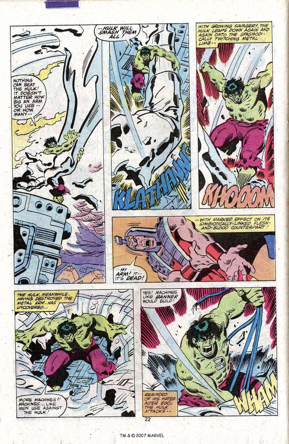 Read online The Incredible Hulk (1968) comic -  Issue #242 - 24