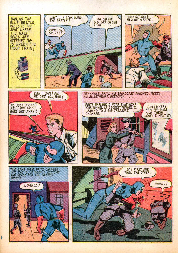 Read online The Blue Beetle comic -  Issue #27 - 60