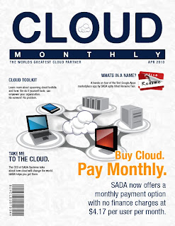 Front cover of Cloud Monthly magazine