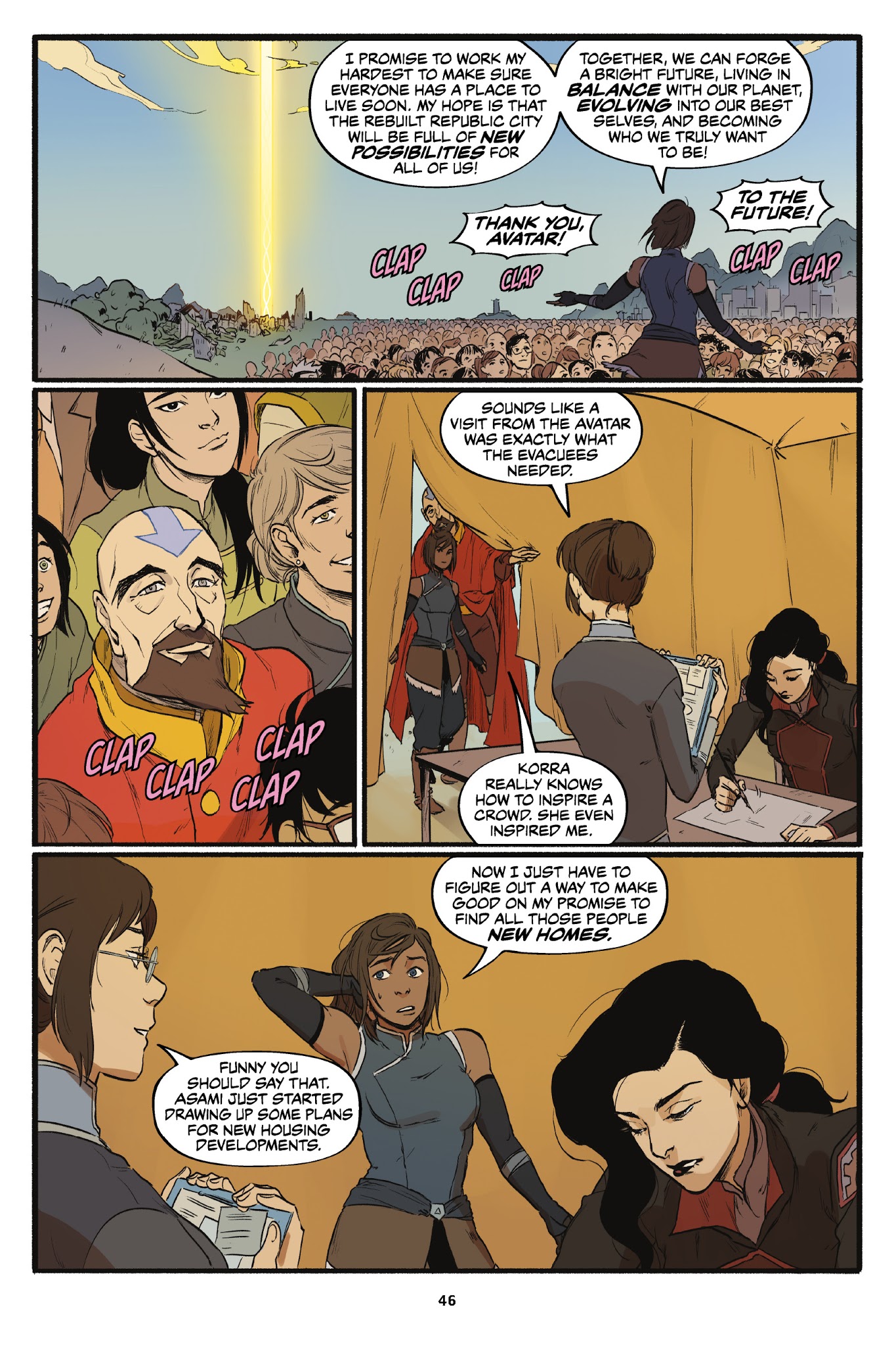 Read online Nickelodeon The Legend of Korra – Turf Wars comic -  Issue #1 - 47