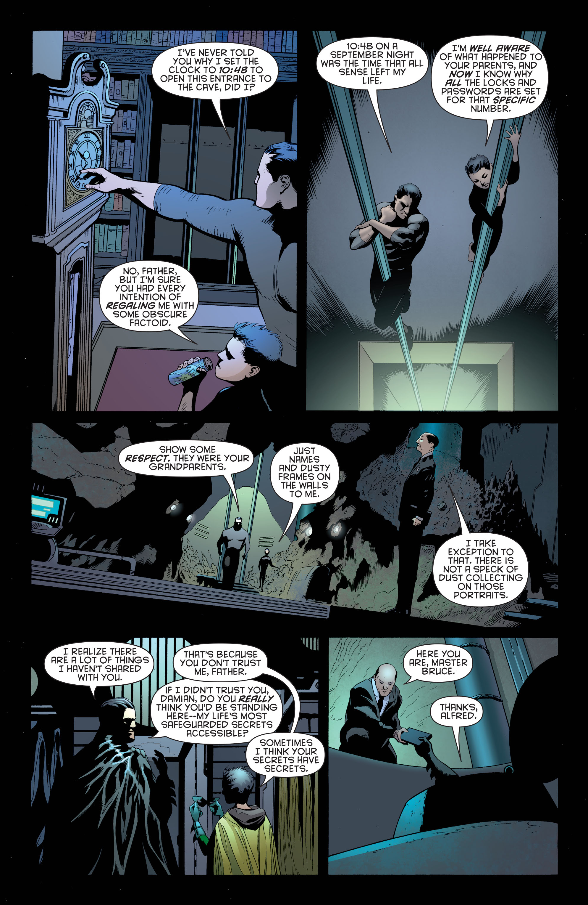 Read online Batman and Robin (2011) comic -  Issue # _Bad Blood (DC Essential Edition) (Part 1) - 12