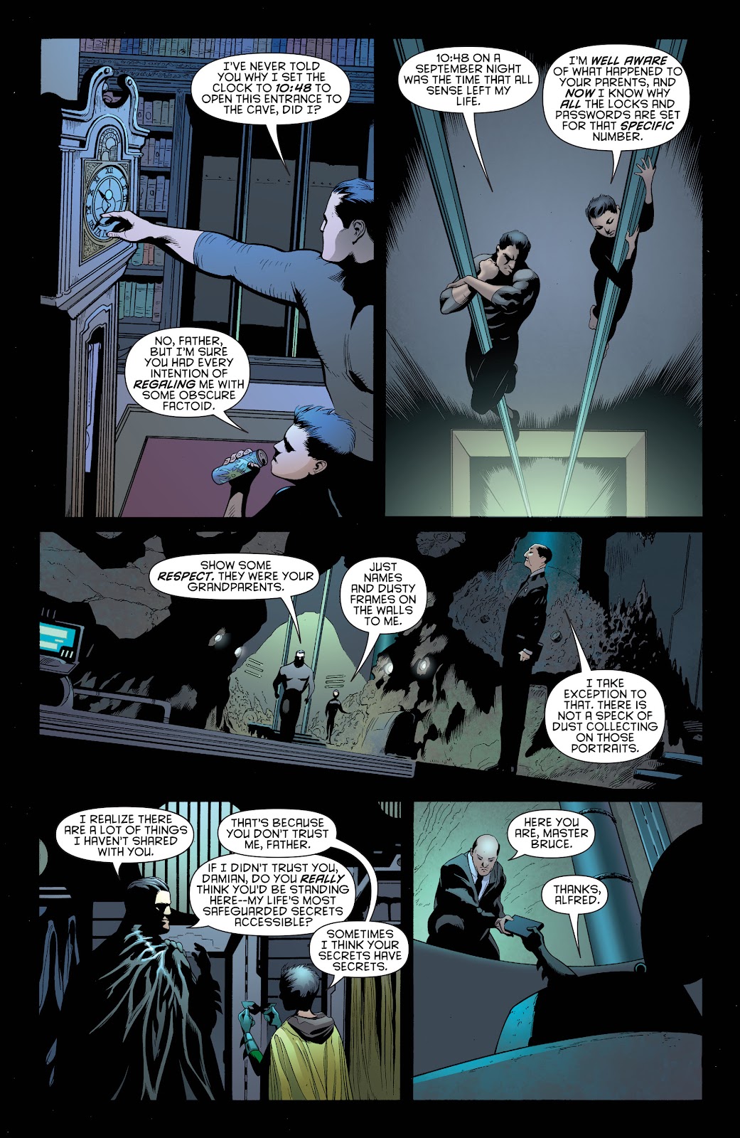 Batman and Robin (2011) issue Bad Blood (DC Essential Edition) (Part 1) - Page 12