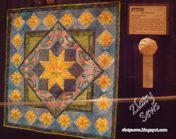 Zlaty Sews Quilt Show in Hershey, PA '10