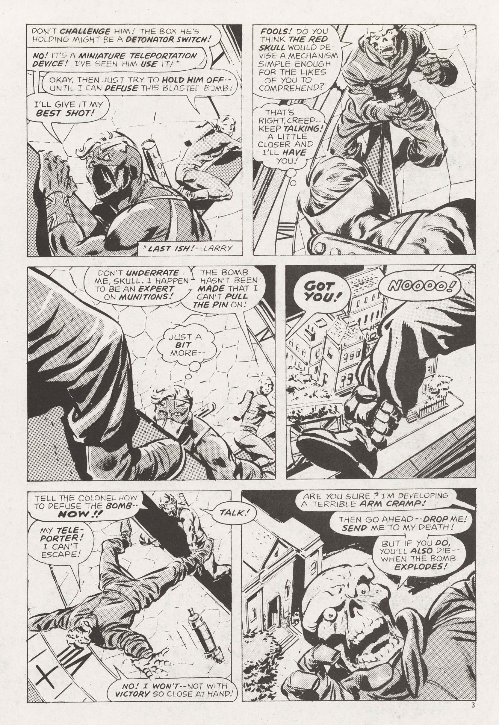 Read online Captain Britain (1976) comic -  Issue #26 - 3