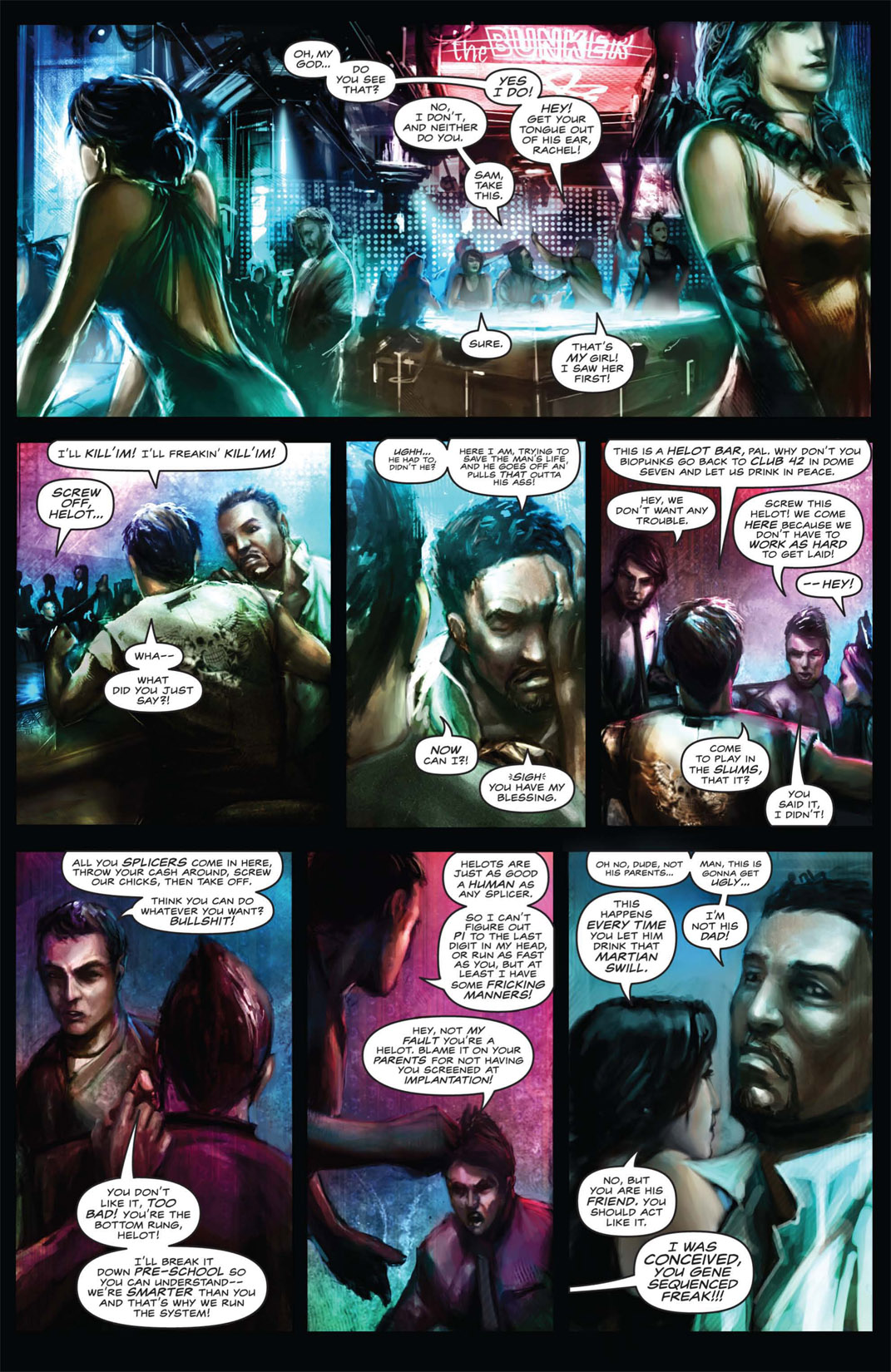 Read online Shrapnel: Aristeia Rising comic -  Issue #1 - 17
