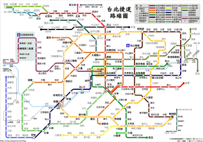 台灣地鐵路線圖