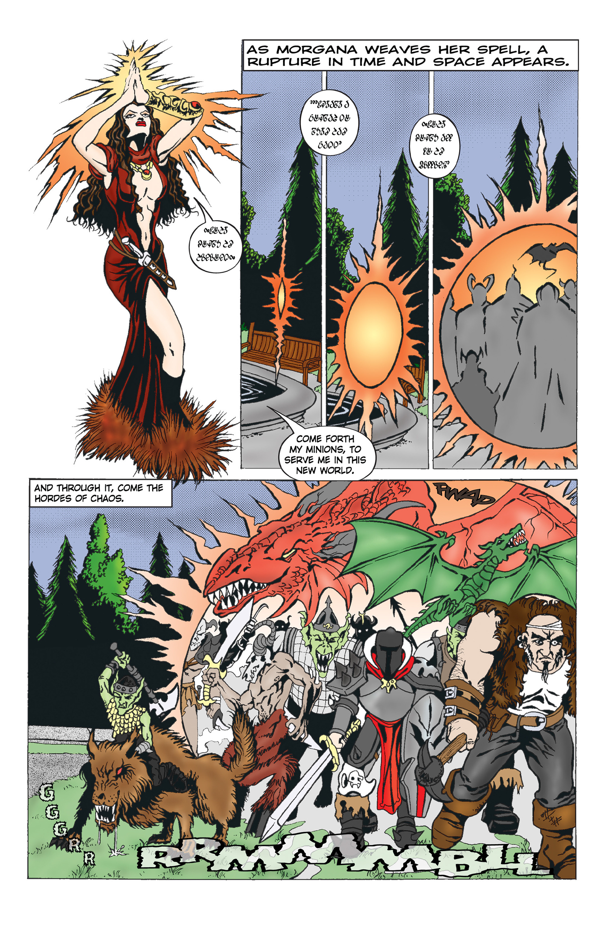 Read online Merlin's Ring comic -  Issue # Full - 14