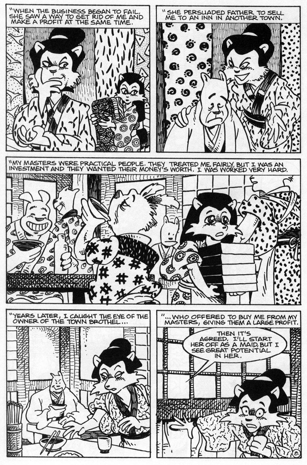 Read online Usagi Yojimbo (1996) comic -  Issue #52 - 10