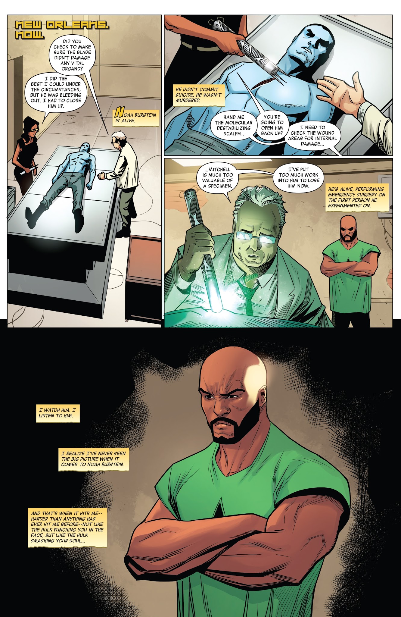 Read online Luke Cage comic -  Issue #4 - 5